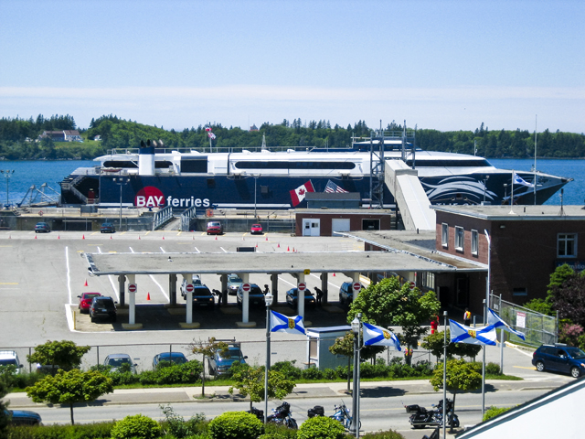 Catamaran ferry, Yarmouth, NS