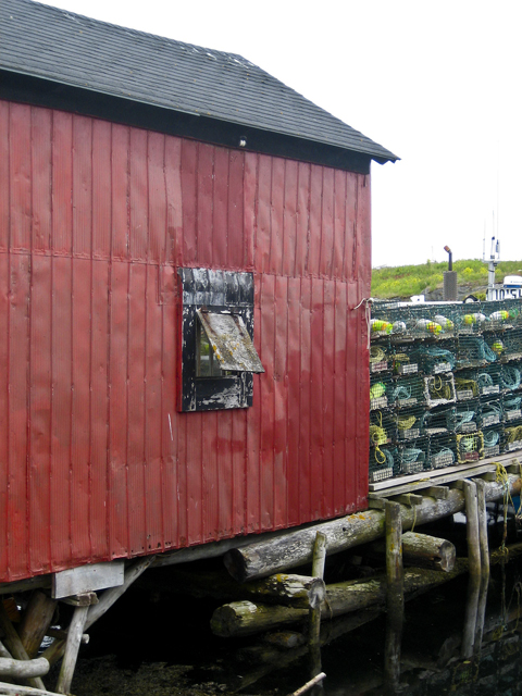 Fish shed, Blue Rock, NS