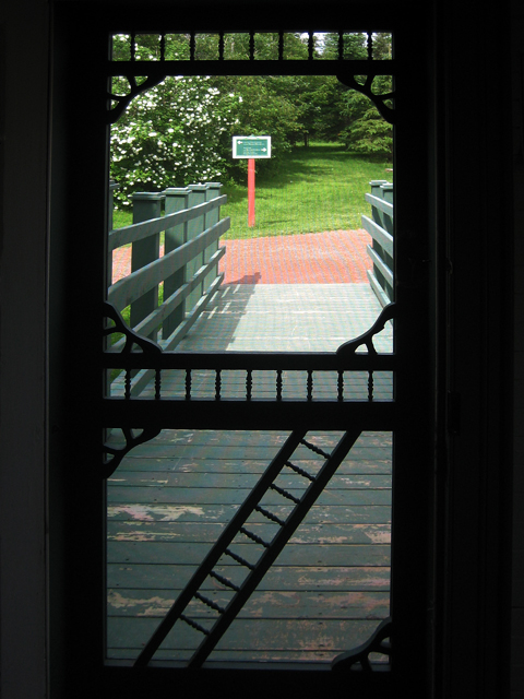 Screen door, Green Gables, PEI