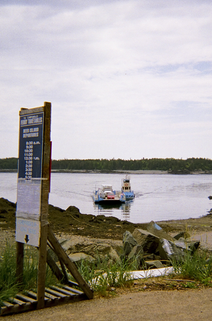 Ferry to Campobello Island, NB