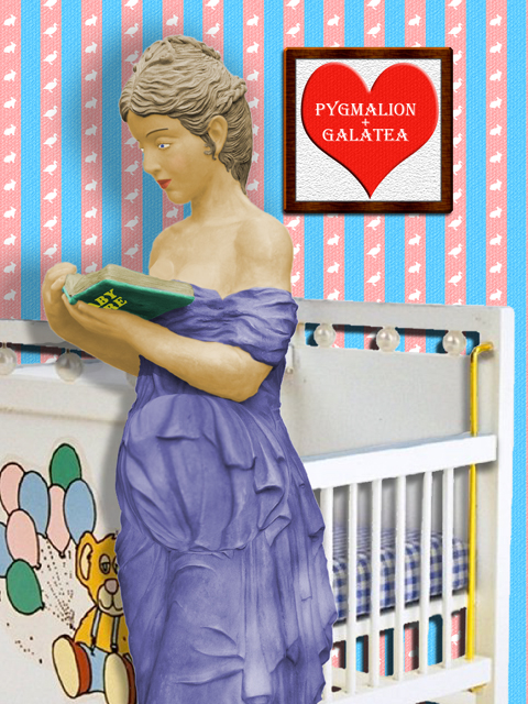 Galatea & crib